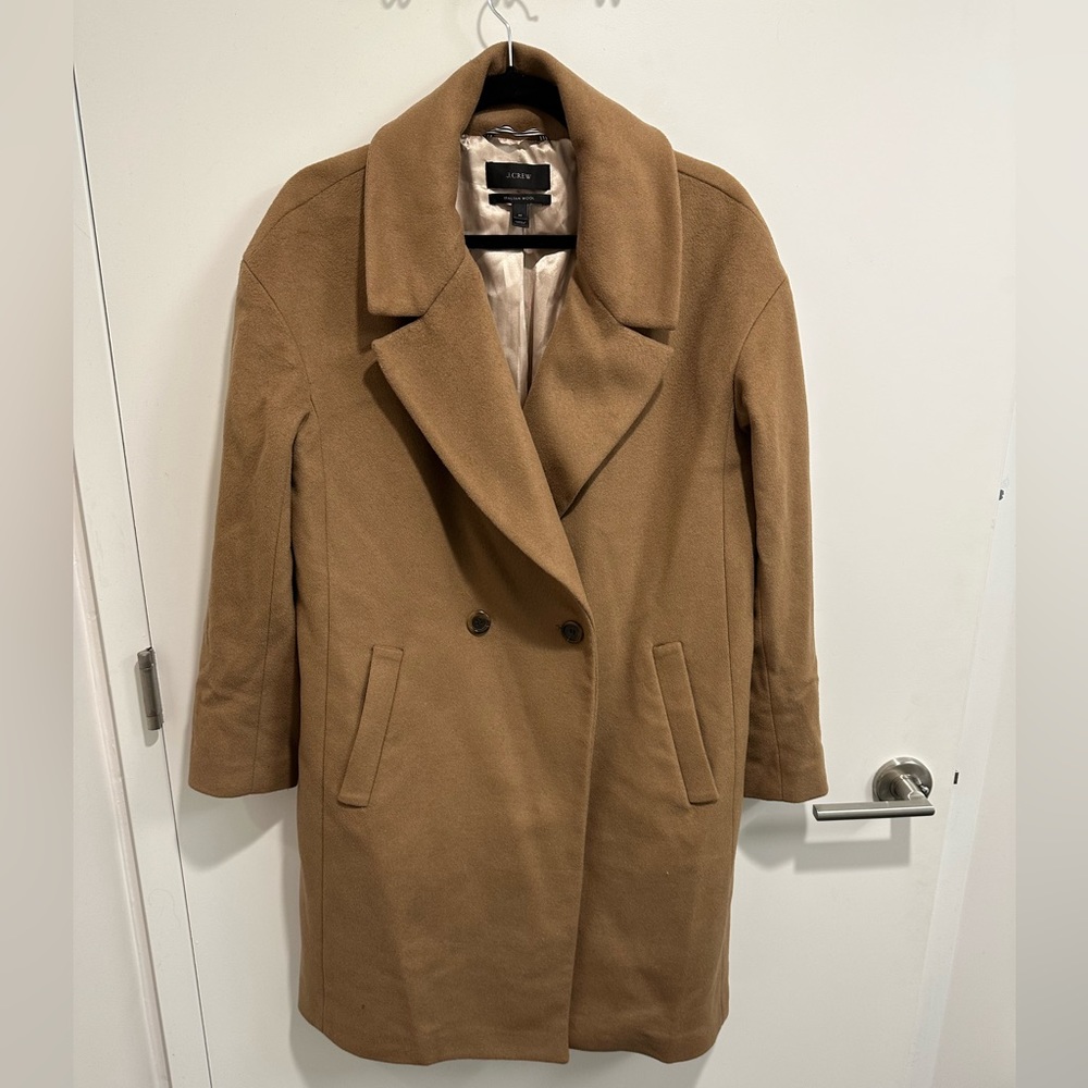 J. Crew Camel Coat